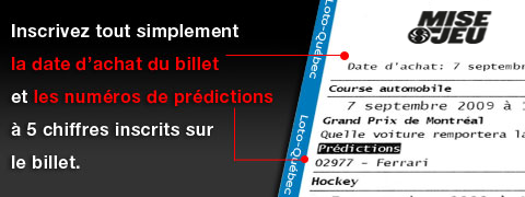 Billet Mise-o-jeu